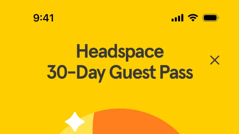 Invite & Refer Friends — Headspace, Health UI