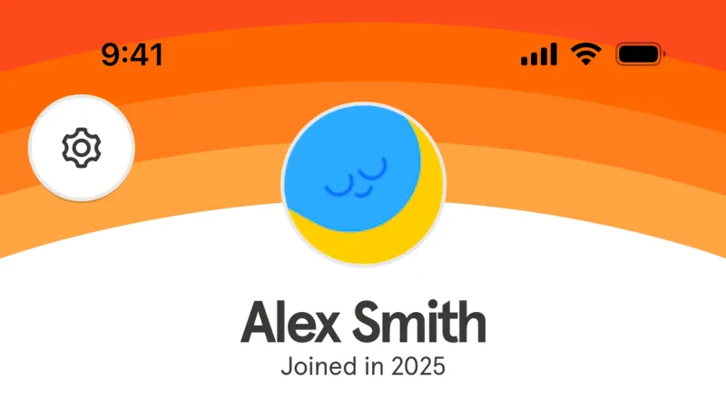 My Account & Profile — Headspace, Health UI