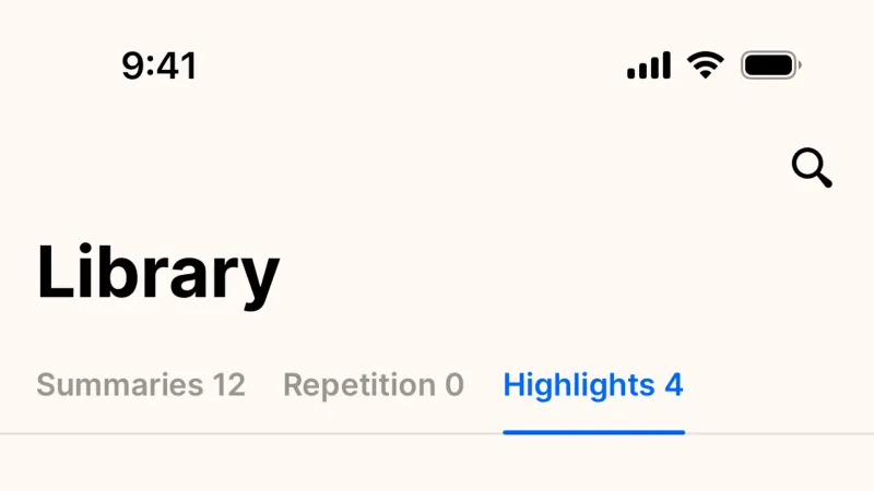 Bookmarks & Collections — Headway, Education UI