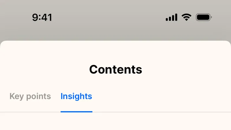 Other Content — Headway, Education UI