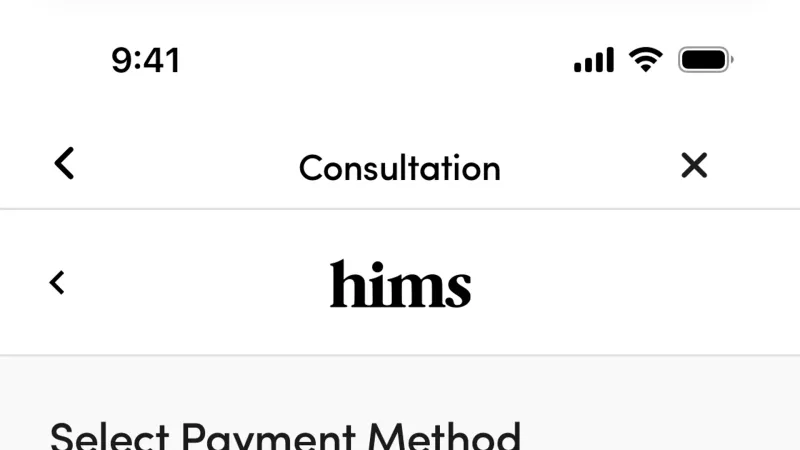 Hims — Health, интерфейс, скриншот 7/156