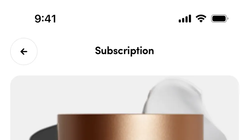 Toast — Hims, Health UI