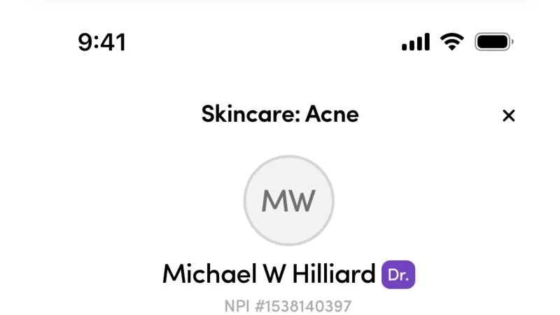 Avatar — Hims, Health UI