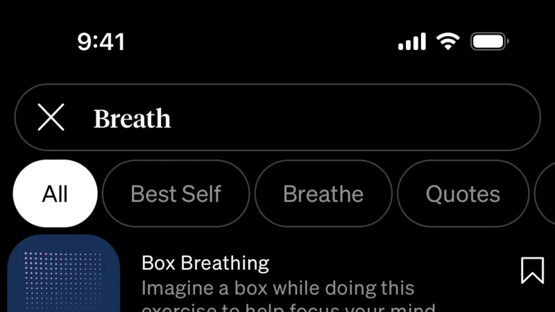 Stacked List — How We Feel, Health UI