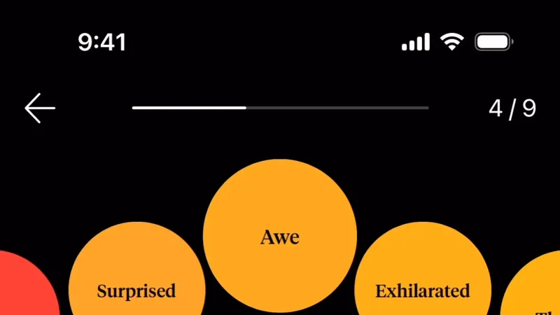 Carousel — How We Feel, Health UI