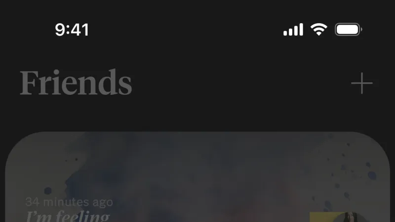 User / Group Profile — How We Feel, Health UI