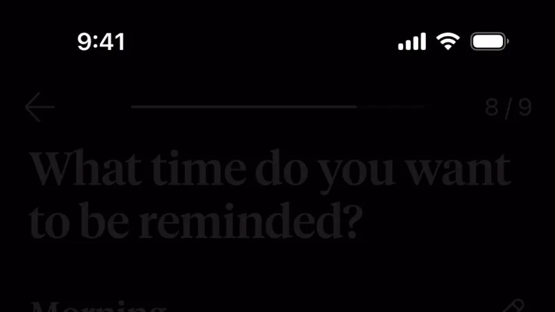 Time Picker — How We Feel, Health UI