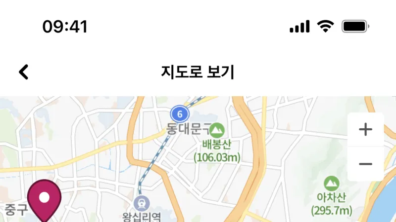 Map Pin — Hyundai Card, Fintech UI