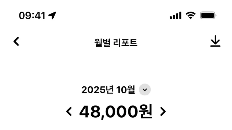 Charts — Hyundai Card, Fintech UI