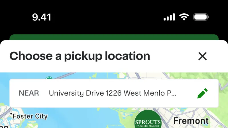 Map Pin — Instacart, E-commerce UI