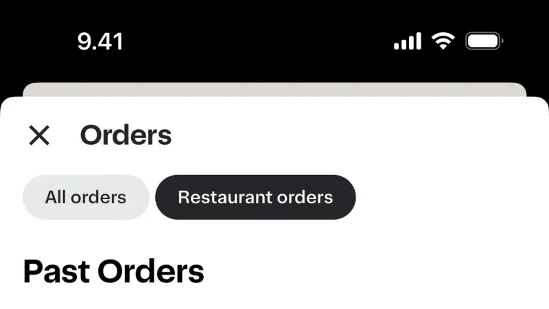 Order History — Instacart, E-commerce UI