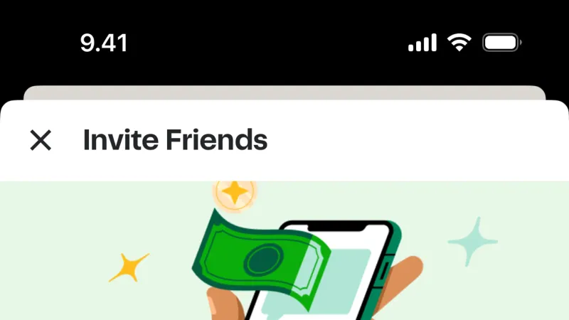 Invite & Refer Friends — Instacart, E-commerce UI