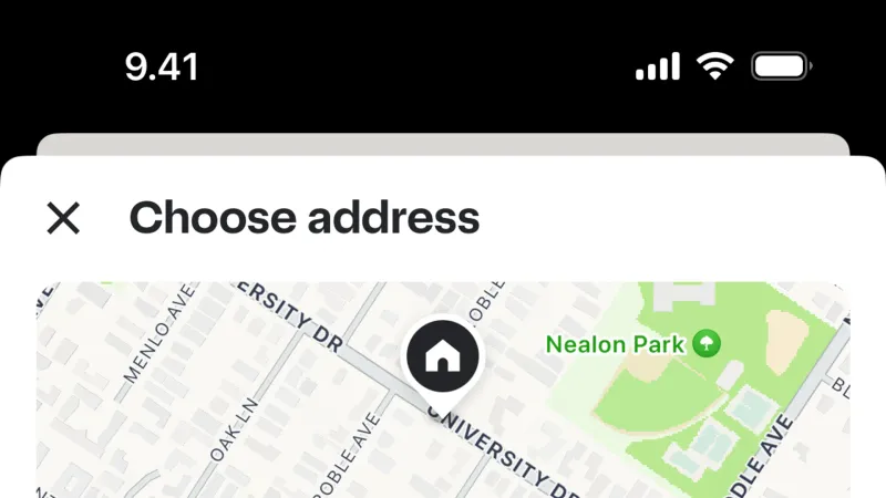 Map Pin — Instacart, E-commerce UI