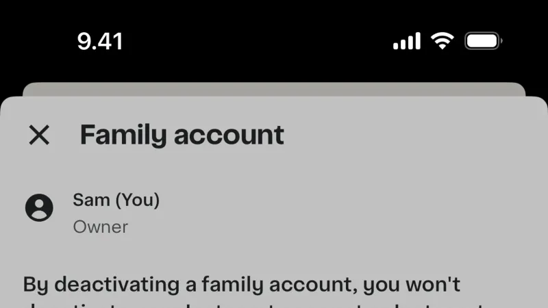 Delete & Deactivate Account — Instacart, E-commerce UI