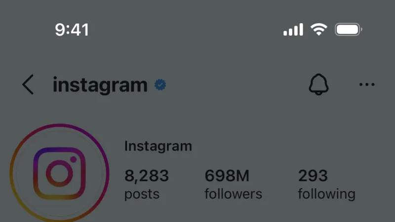 Action Option — Instagram, Social UI