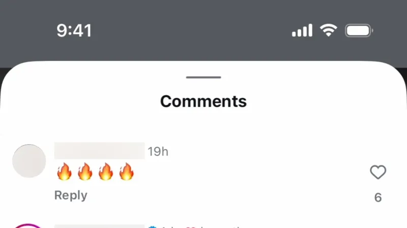 Text Field — Instagram, Social UI