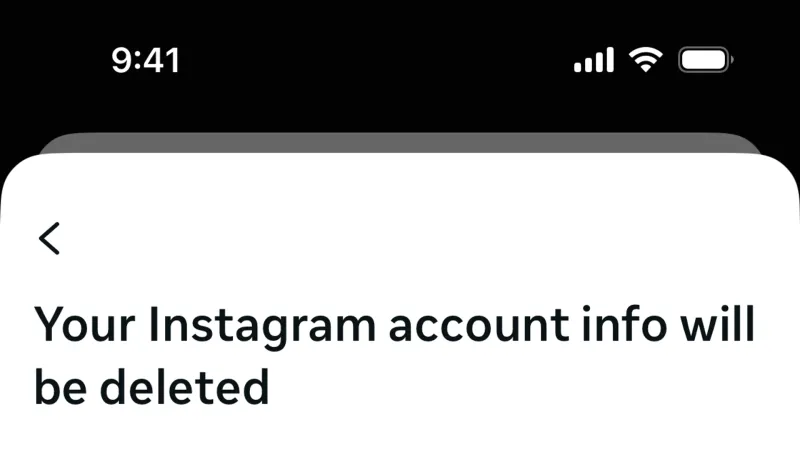 Confirmation — Instagram, Social UI