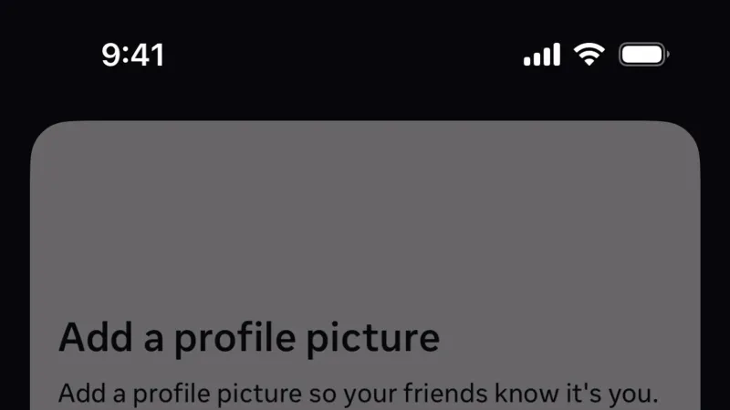 Action Option — Instagram, Social UI