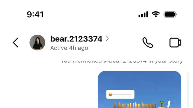 Audio Player — Instagram, Social UI