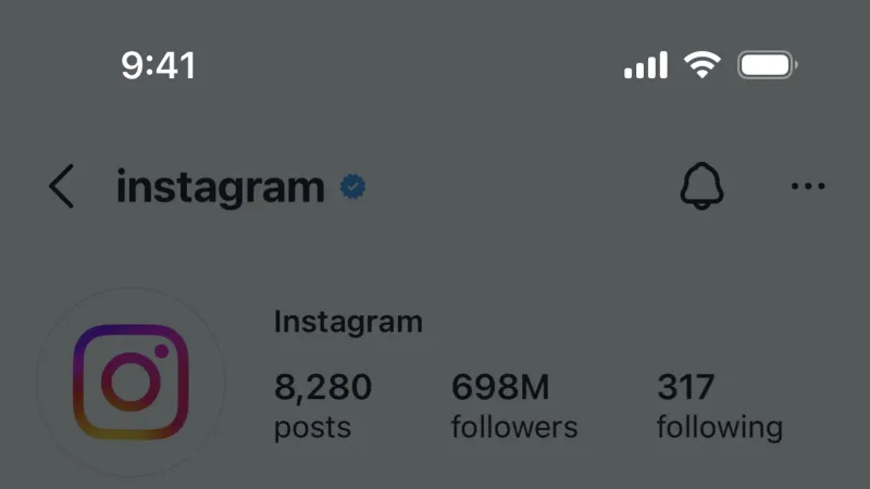 Confirmation — Instagram, Social UI