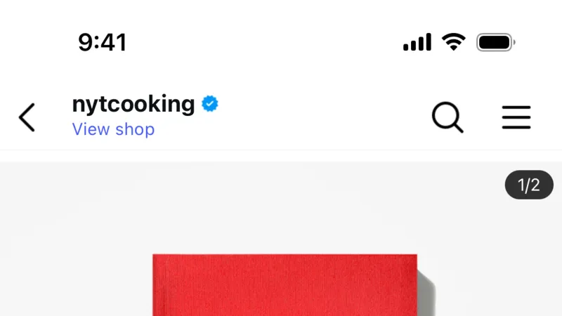 Product Detail — Instagram, Social UI