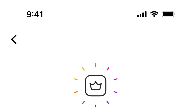 Acknowledgement & Success — Instagram, Social UI