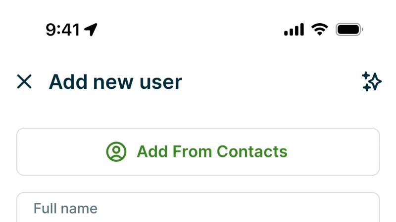 Invite Teammates — Jobber, SaaS UI