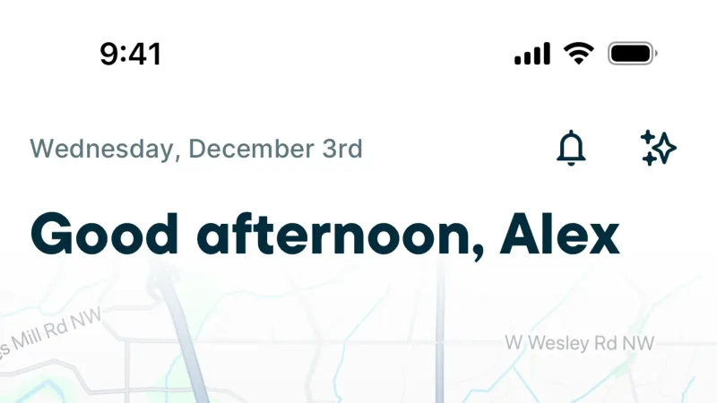 Map Pin — Jobber, SaaS UI