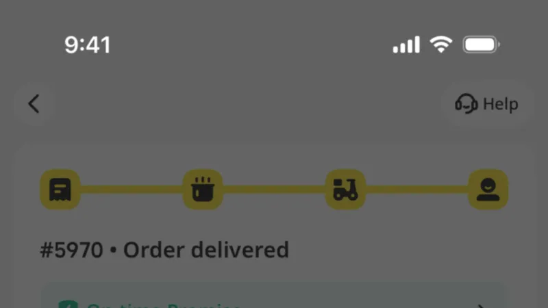 Reviews & Ratings — Keeta, Food & Drink UI