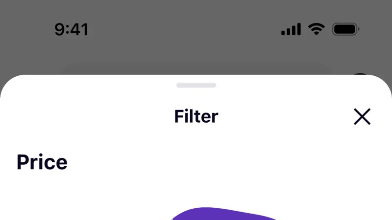 Filter & Sort — Klarna, Fintech UI