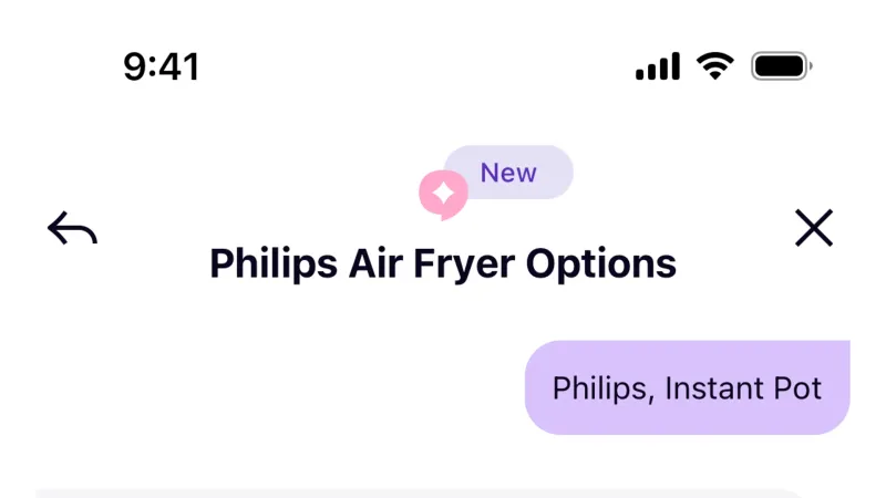 Chat Bot — Klarna, Fintech UI