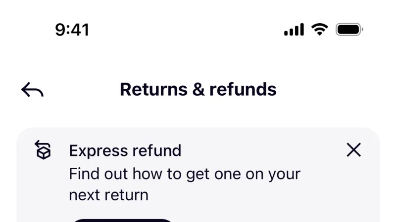 Progress — Klarna, Fintech UI