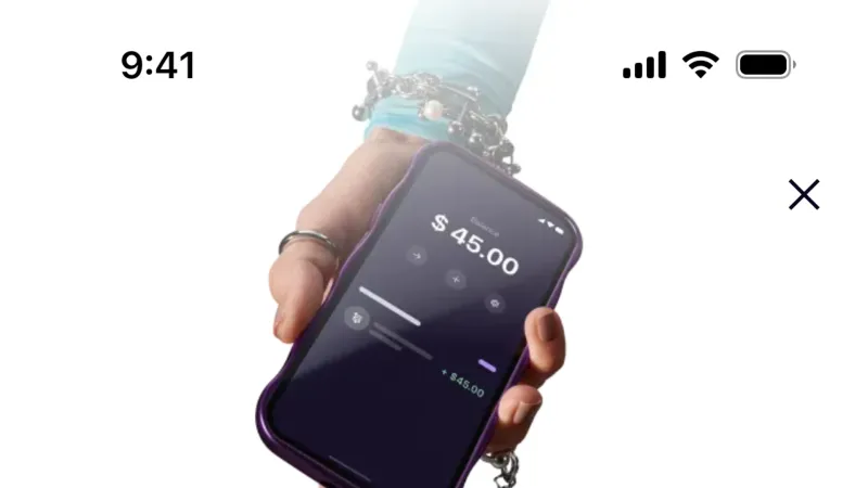 Feature Info — Klarna, Fintech UI