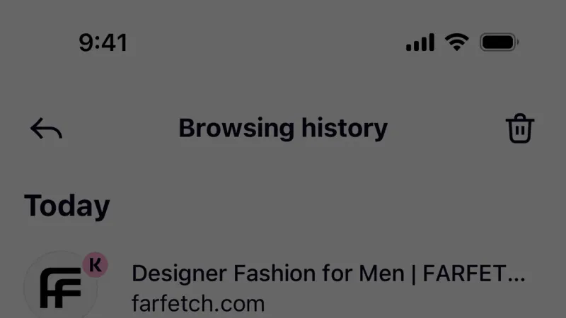 Confirmation — Klarna, Fintech UI