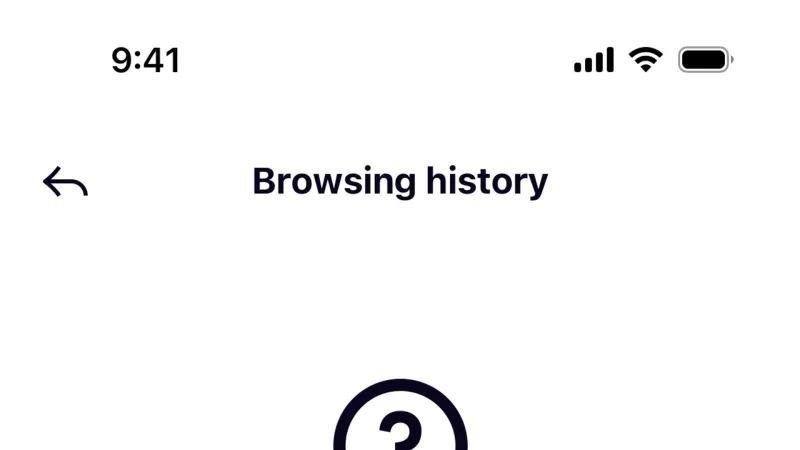 Timeline & History — Klarna, Fintech UI