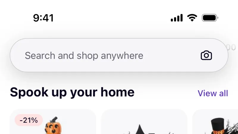 Carousel — Klarna, Fintech UI