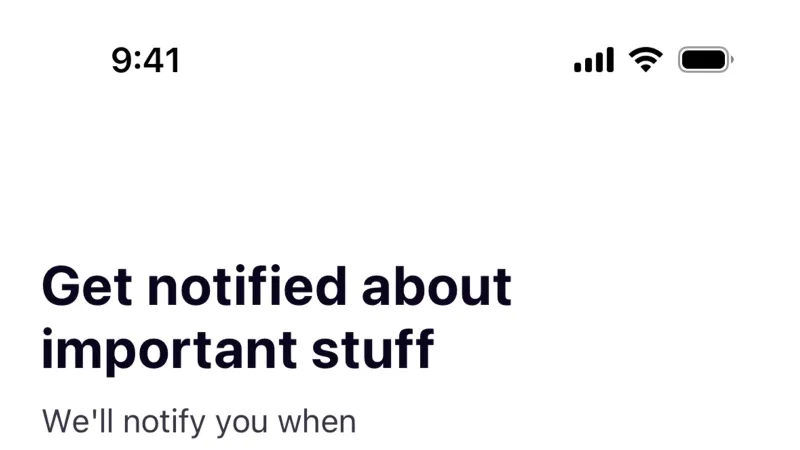 Permission — Klarna, Fintech UI