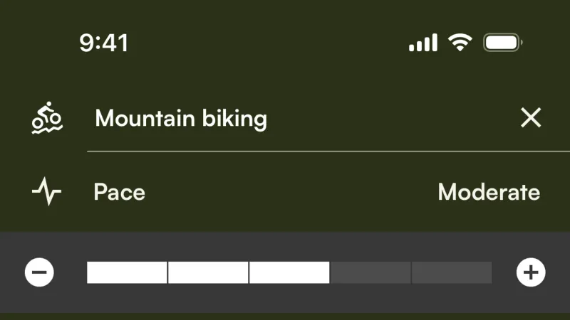 Drawer — Komoot, Travel UI