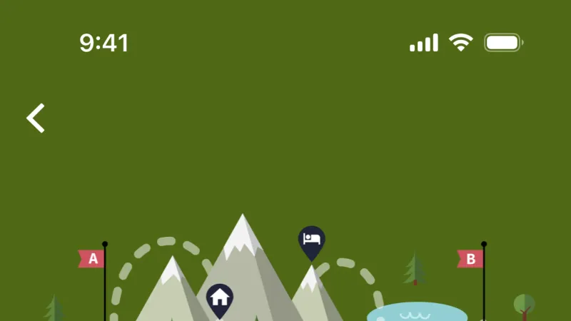 Feature Info — Komoot, Travel UI