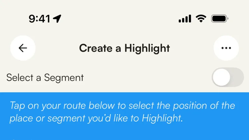 Coach Marks — Komoot, Travel UI