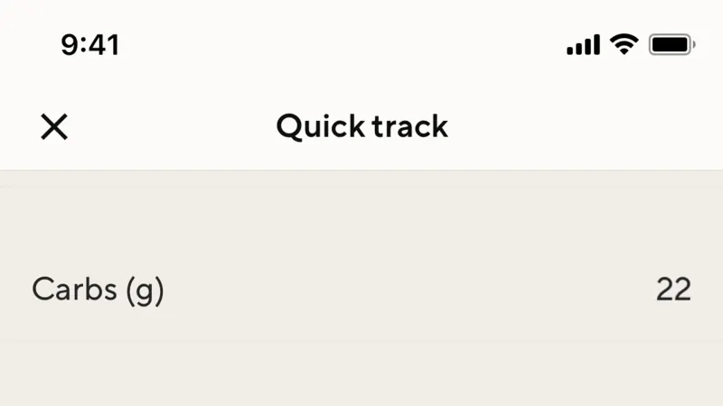 Text Field — Lifesum, Health UI