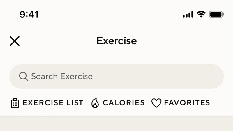 Search Bar — Lifesum, Health UI