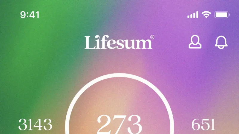 Home — Lifesum, Health UI