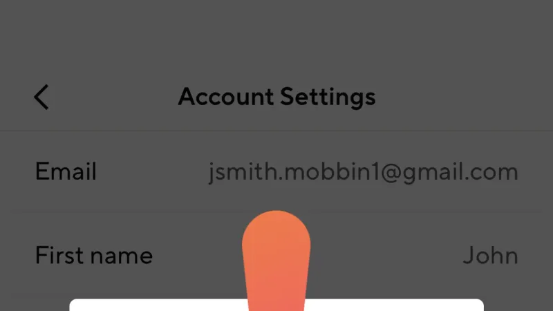 Delete & Deactivate Account — Lifesum, Health UI