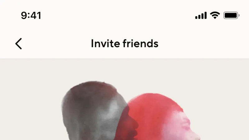 Invite & Refer Friends — Lifesum, Health UI