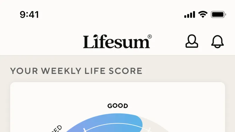 Tab Bar — Lifesum, Health UI