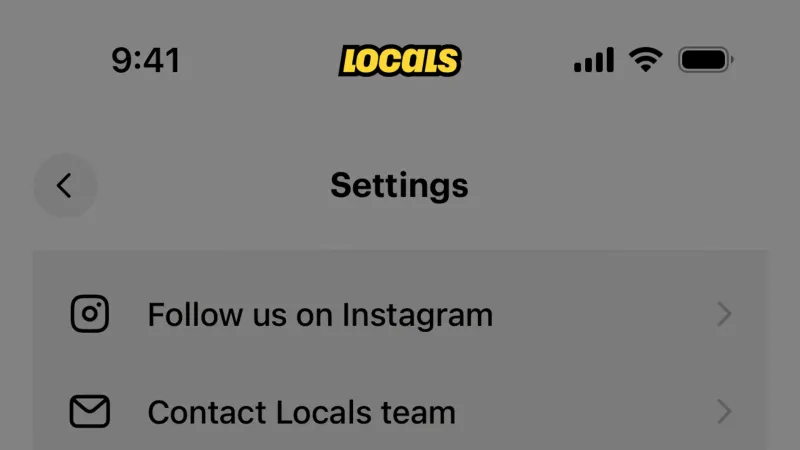 Locals — Social, интерфейс, скриншот 6/187