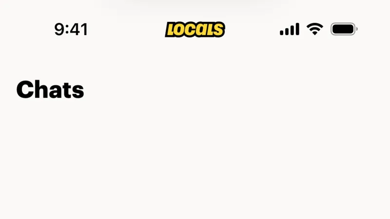 Emails & Messages — Locals, Social UI