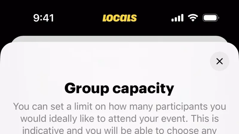 Set — Locals, Social UI