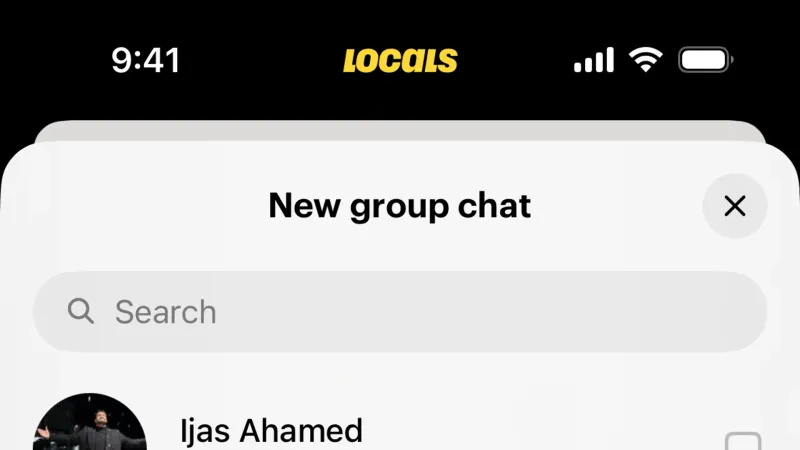 Checkbox — Locals, Social UI